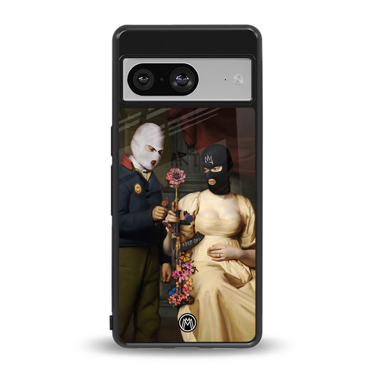 keep off back phone cover | glass case for Google Pixel 8