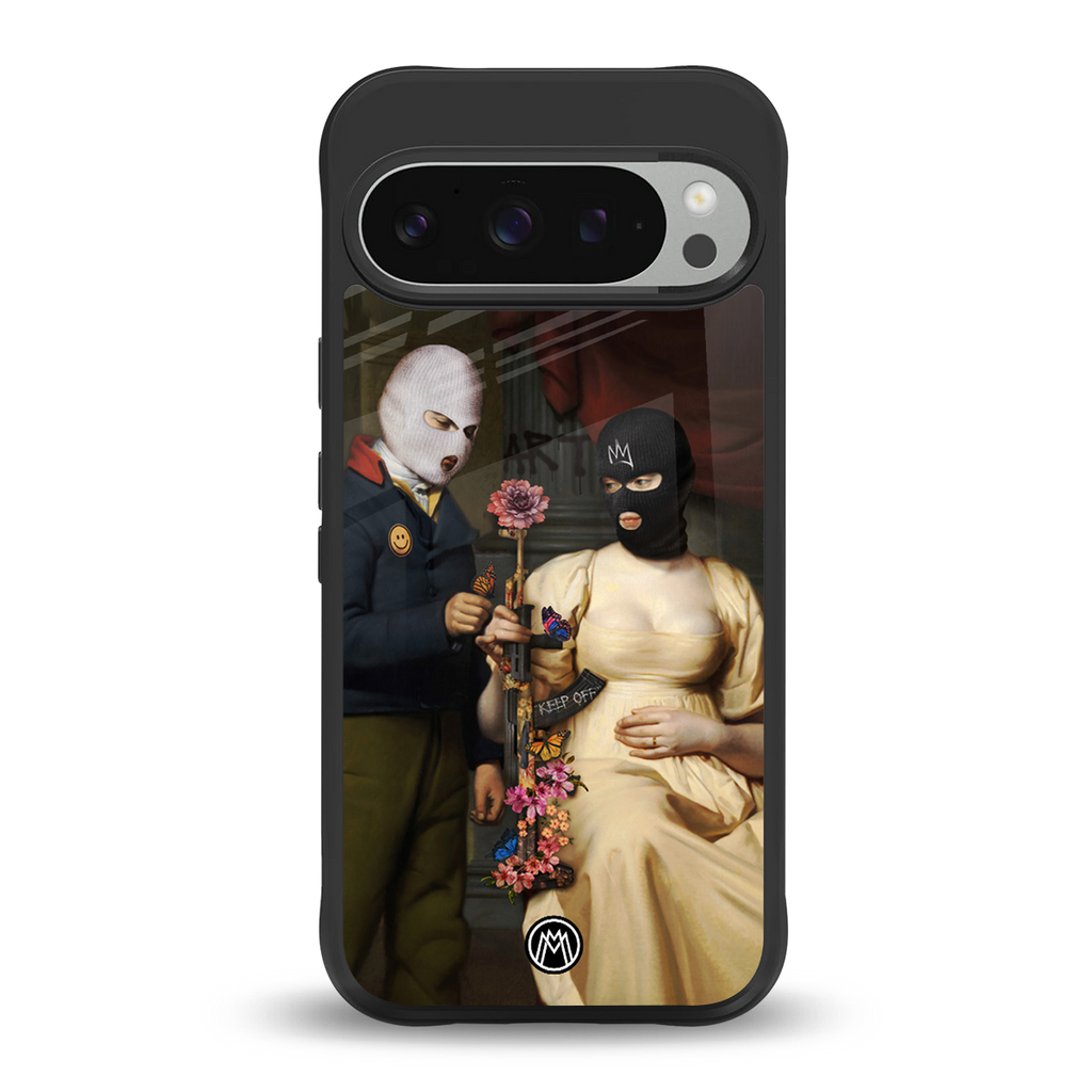 keep off back phone cover | glass case for google pixel 9 pro xl