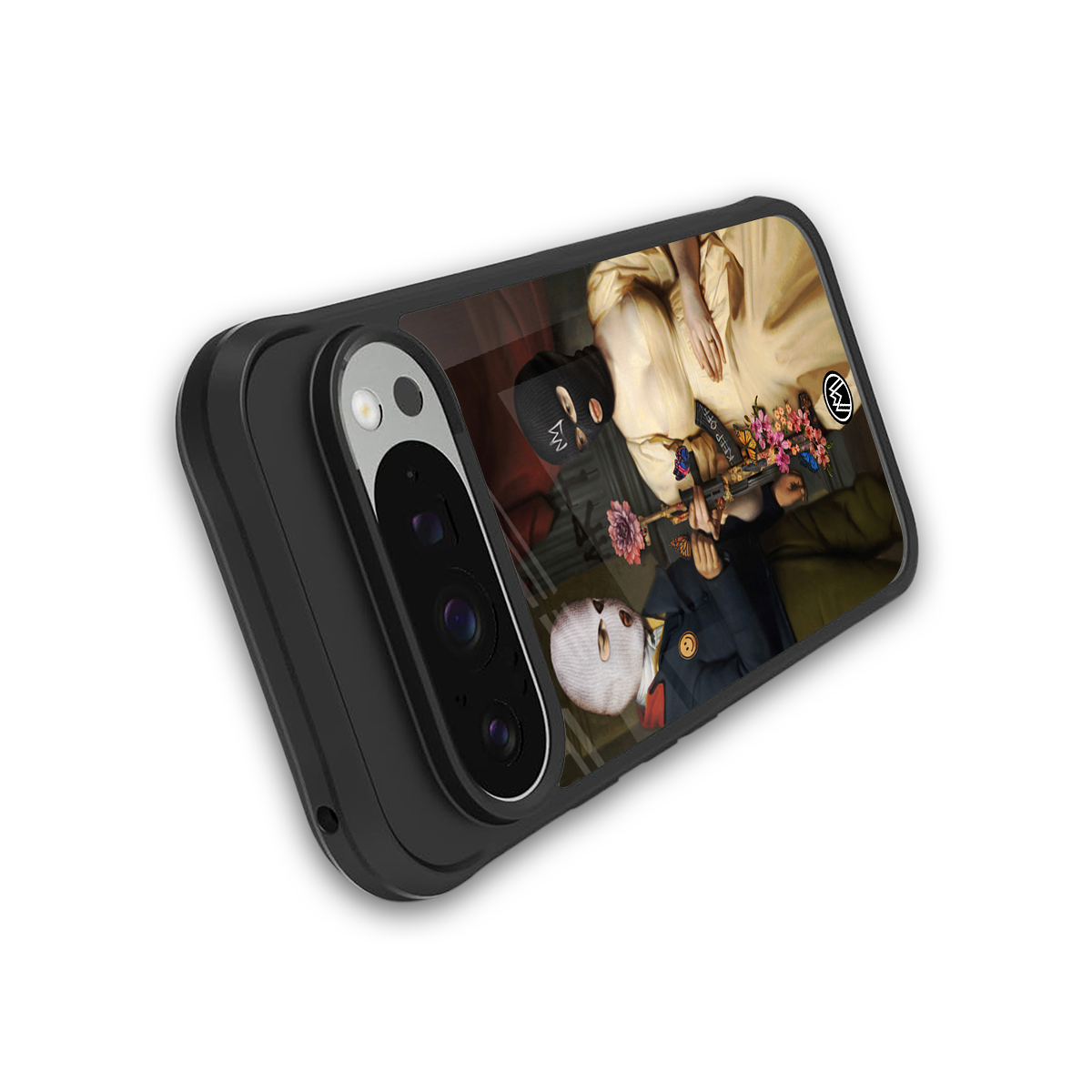 keep off back phone cover | glass case for google pixel 9 pro