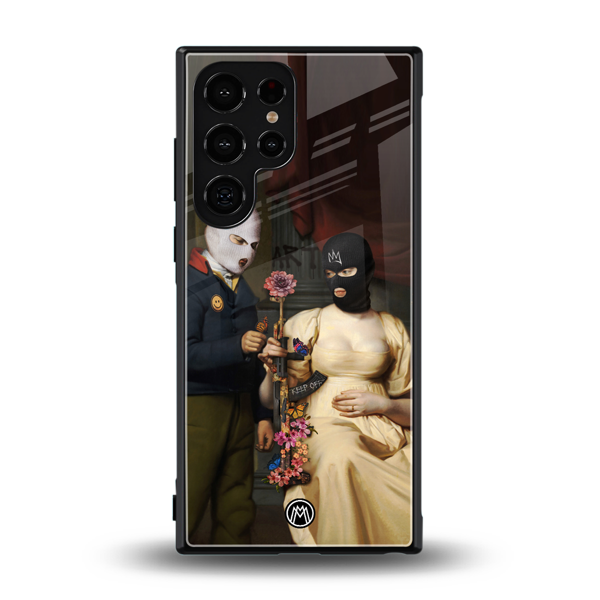 keep off back phone cover | glass case for samsung galaxy s23 ultra