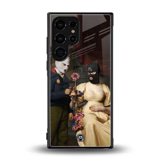 keep off back phone cover | glass case for samsung galaxy s23 ultra