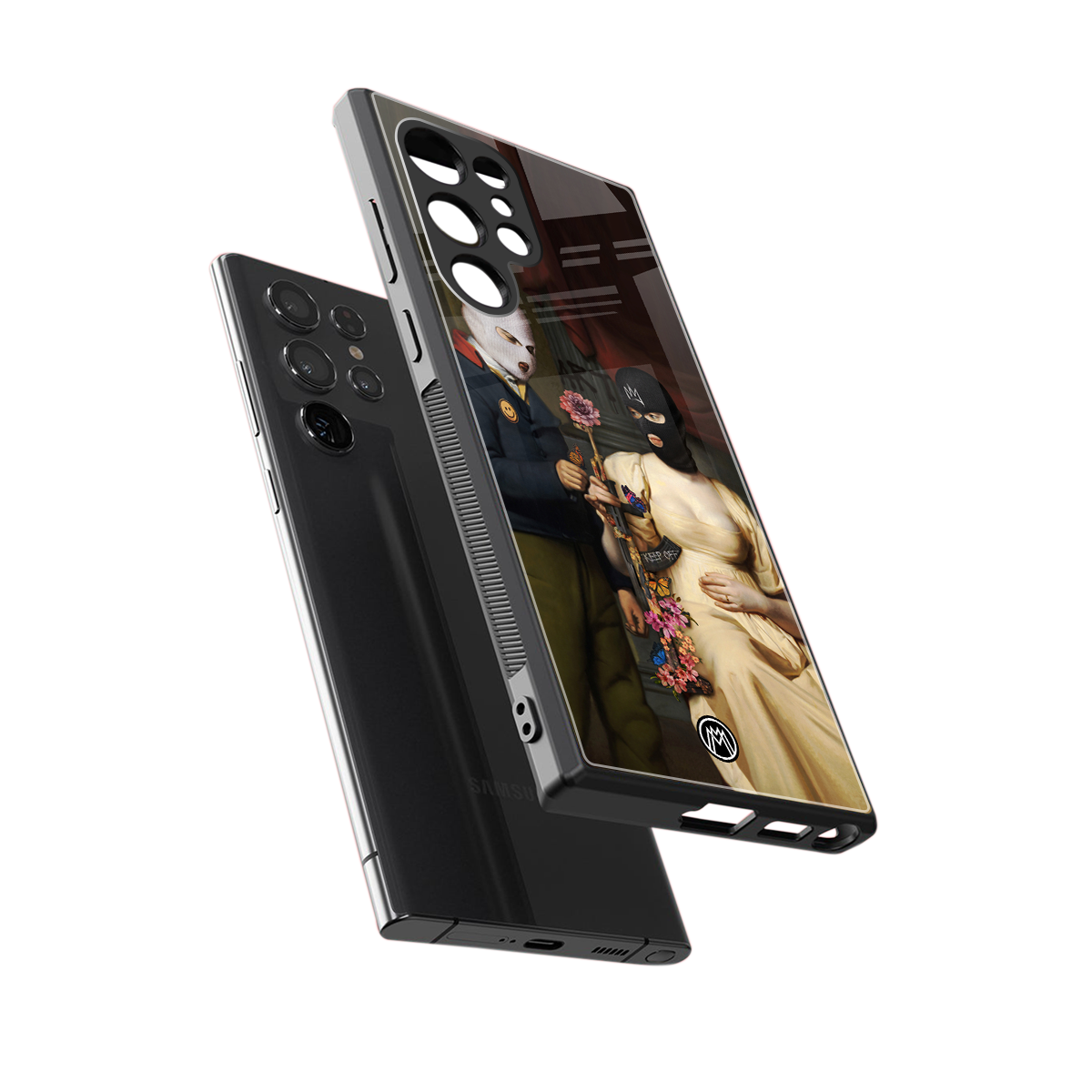 keep off back phone cover | glass case for samsung galaxy s23 ultra