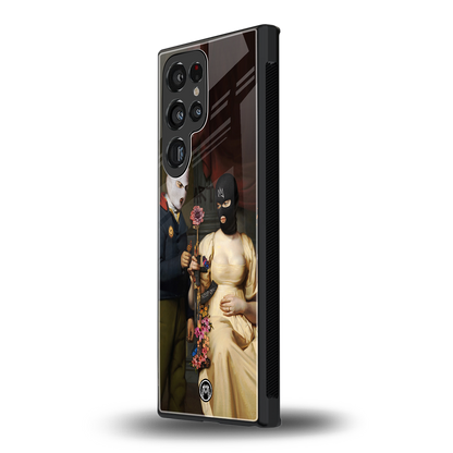 keep off back phone cover | glass case for samsung galaxy s23 ultra