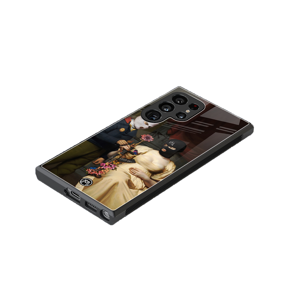 keep off back phone cover | glass case for samsung galaxy s23 ultra