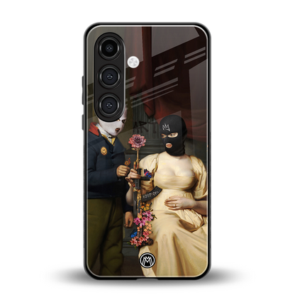 keep off back phone cover | glass case for samsung galaxy s24 fe