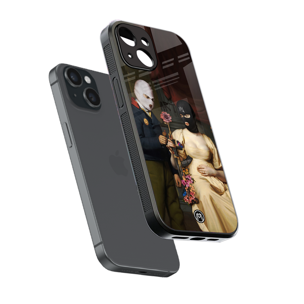 keep off back phone cover | glass case for iphone 15