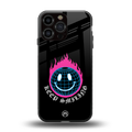 keep smiling back phone cover | glass case for iphone 13 pro max