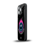keep smiling back phone cover | glass case for iphone 13 pro