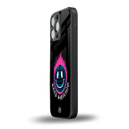 keep smiling back phone cover | glass case for iphone 16 pro max