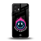 keep smiling back phone cover | glass case for nothing phone 2