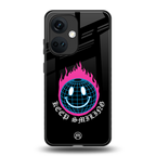 keep smiling back phone cover | glass case for oneplus nord ce 3
