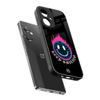 keep smiling back phone cover | glass case for oneplus nord ce 3