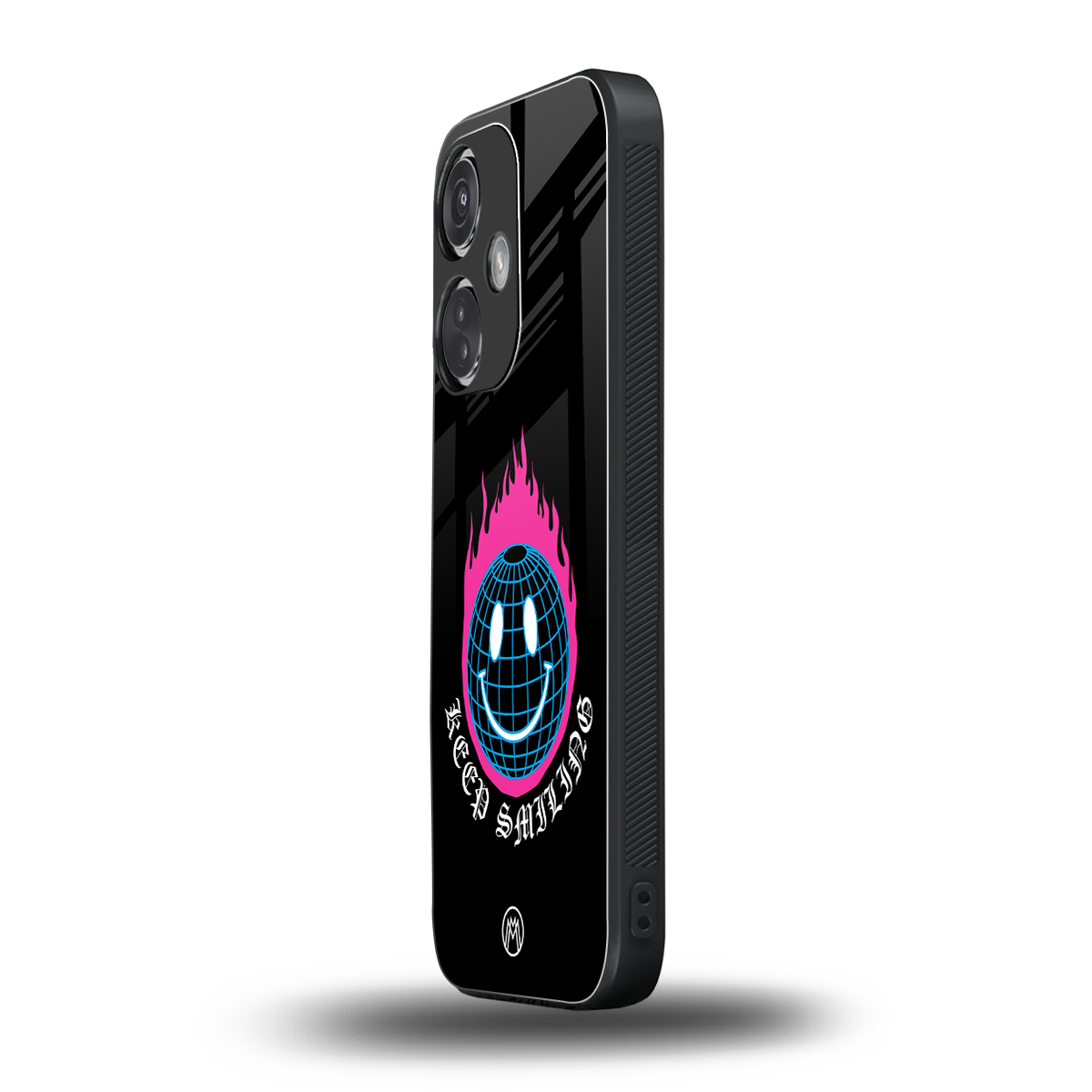 keep smiling back phone cover | glass case for oneplus nord ce 3