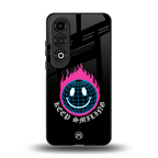 keep smiling back phone cover | glass case for oneplus nord ce 4