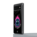 keep smiling back phone cover | glass case for Google Pixel 6A