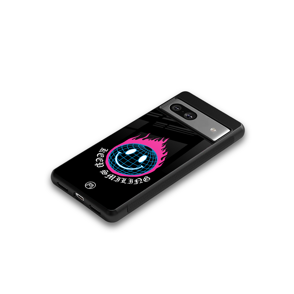 keep smiling back phone cover | glass case for Google Pixel 7A