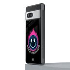 keep smiling back phone cover | glass case for Google Pixel 7