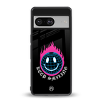 keep smiling back phone cover | glass case for Google Pixel 8