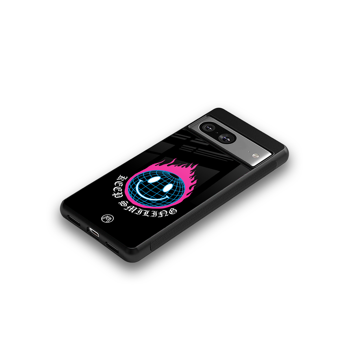 keep smiling back phone cover | glass case for Google Pixel 8