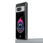 keep smiling back phone cover | glass case for Google Pixel 8