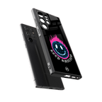 keep smiling back phone cover | glass case for samsung galaxy s23 ultra