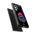 keep smiling back phone cover | glass case for samsung galaxy s25 ultra