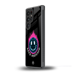 keep smiling back phone cover | glass case for samsung galaxy s25 ultra
