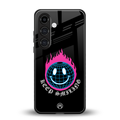 keep smiling back phone cover | glass case for samsung galaxy s24 plus