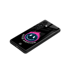 keep smiling back phone cover | glass case for samsung galaxy s25