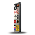 keep your mind open back phone cover | glass case for iphone 13 mini