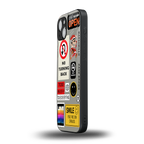 keep your mind open back phone cover | glass case for iphone 14 plus