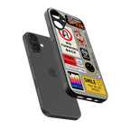 keep your mind open back phone cover | glass case for iphone 16 plus