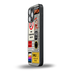 keep your mind open back phone cover | glass case for iphone 16 pro max