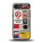 keep your mind open back phone cover | glass case for iphone 16e