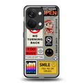 keep your mind open back phone cover | glass case for oneplus nord 3