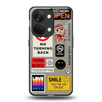 keep your mind open back phone cover | glass case for oneplus nord 3