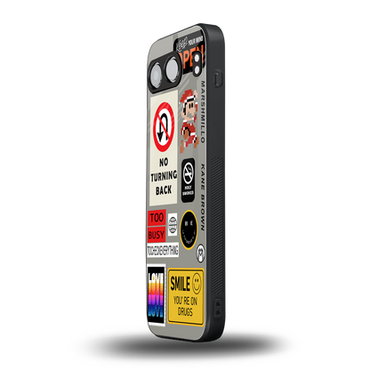keep your mind open back phone cover | glass case for oneplus nord 4