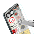 keep your mind open back phone cover | glass case for oneplus nord 4