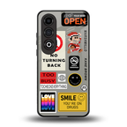 keep your mind open back phone cover | glass case for oneplus nord ce 4
