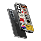 keep your mind open back phone cover | glass case for oneplus nord ce 4