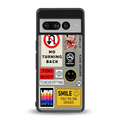 keep your mind open back phone cover | glass case for google pixel 7 pro
