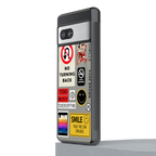 keep your mind open back phone cover | glass case for Google Pixel 7