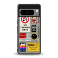 keep your mind open back phone cover | glass case for google pixel 8 pro