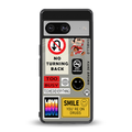 keep your mind open back phone cover | glass case for Google Pixel 8