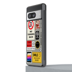 keep your mind open back phone cover | glass case for Google Pixel 8