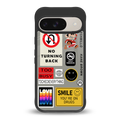 keep your mind open back phone cover | glass case for google pixel 9