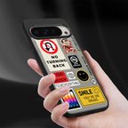 keep your mind open back phone cover | glass case for google pixel 9 pro xl