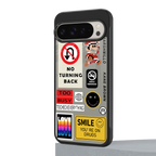 keep your mind open back phone cover | glass case for google pixel 9 pro xl
