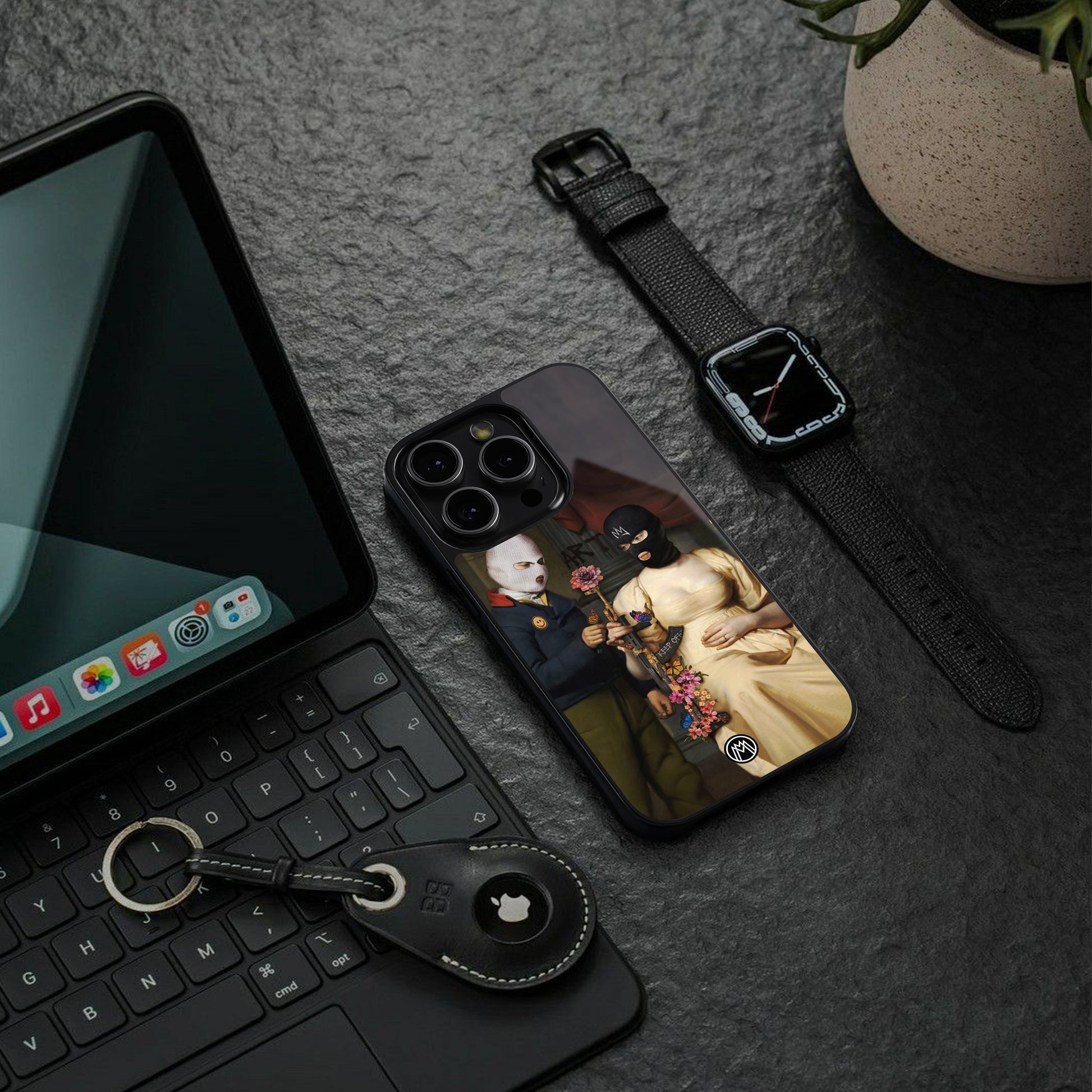 keep off back phone cover | glass case for Google Pixel 8