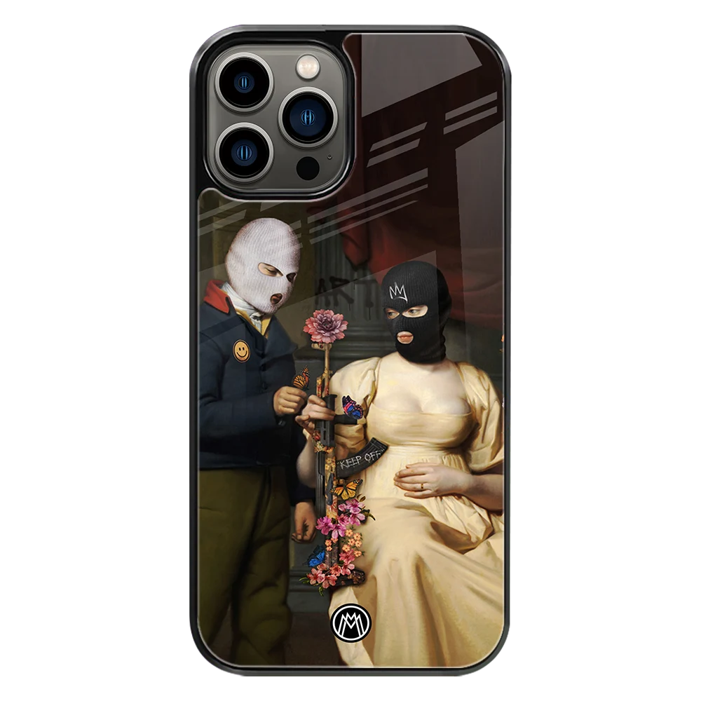 Premium Glass Back Mobile Phone Cover for iPhone, Samsung, OnePlus, Google Pixel, Redmi, Oppo, Vivo & Realme